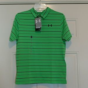 Under Armour Boys Polo Shirt Youth Large